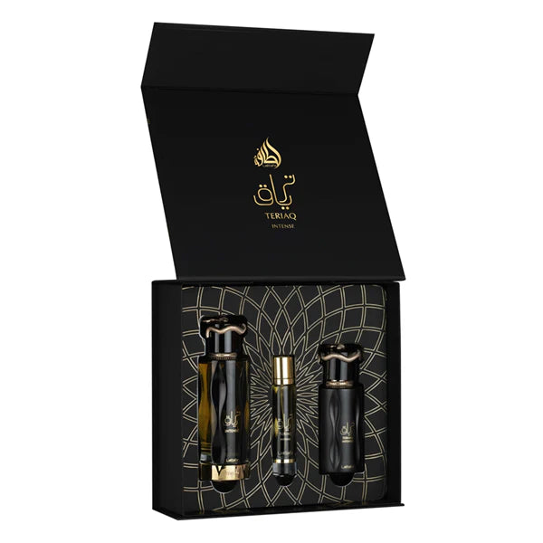 Lattafa Teriaq Intense Gift Set